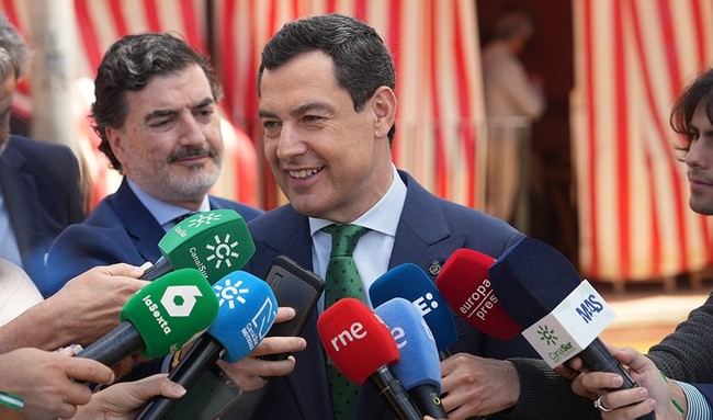 Andalucía supera los 3,5 millones de ocupados, según Juanma Moreno