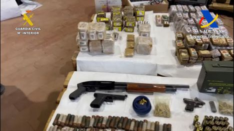 El incremento de operaciones policiales eleva un 25% las infracciones por narcotráfico en Almería