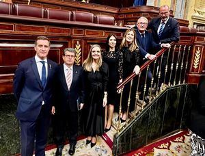 PP-Almería asiste al histórico discurso del Papa León XIV en el Congreso