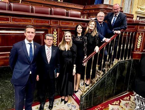 PP-Almería asiste al histórico discurso del Papa León XIV en el Congreso