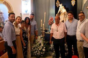 Entronización de la Virgen del Carmen en Balerma