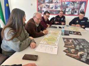 Antonio Bonilla coordina los dispositivos de seguridad y limpieza para el Hip Hop Street Vícar 2026