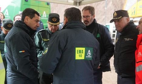 Moreno destaca la solidaridad andaluza tras el accidente en Córdoba