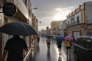 Tormentas estivales rompen los 40 grados en el Almanzora