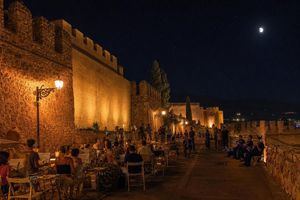 La Alcazaba de Almería abandera la agenda nocturna de los monumentos andaluces