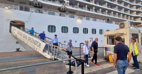 Almería retrocede en el flujo de cruceristas