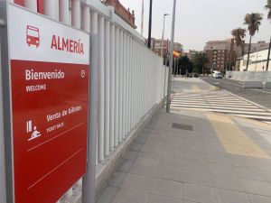 Movilización en Linares-Baeza en defensa del tren para mantener las conexiones con Almería