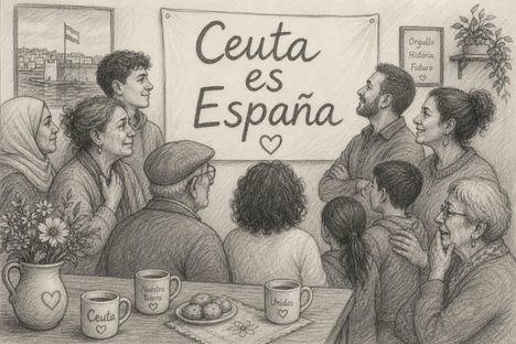 Almería, con Ceuta y con España
