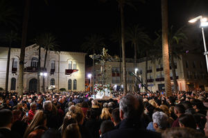 Almería celebra el Vía Crucis con gran devoción