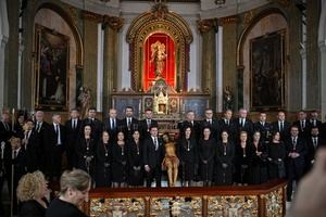 Javier A. García honra al Santo Sepulcro en Almería