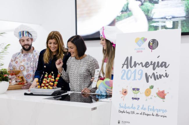 El 2 de febrero los niños protagonizan Capitalidad Gastronómica con ‘Almería 2019 Mini’