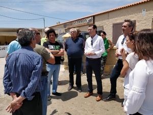 El PSOE reclama al alcalde y la Diputación la mejora de la carretera a Cuevas de Los Medina