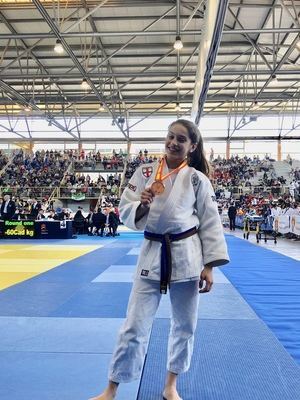 Clara Domingo logra la medalla de bronce en el Campeonato de España Escolar de Judo