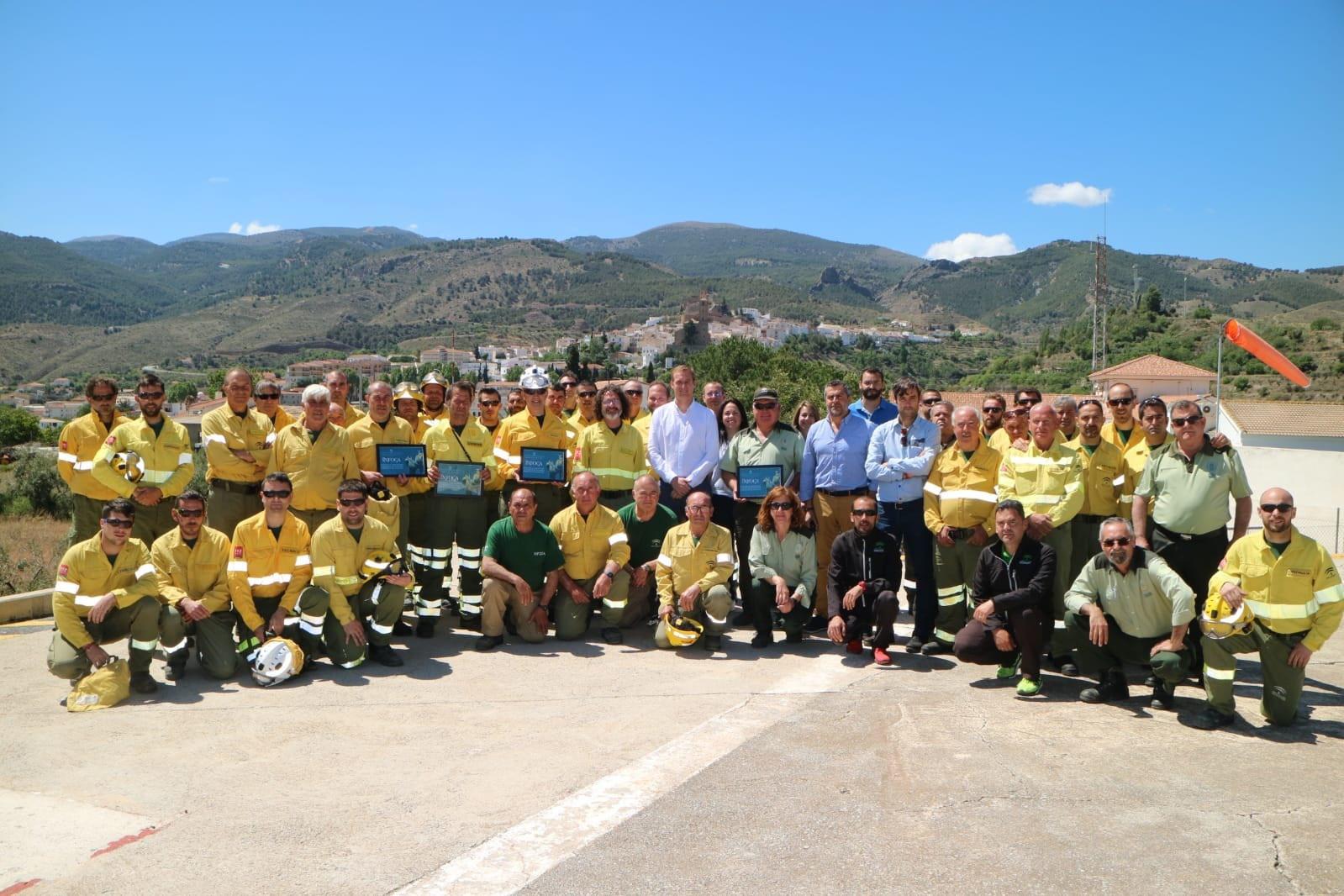 La Junta homenajea al INFOCA con la Medalla de Andalucía