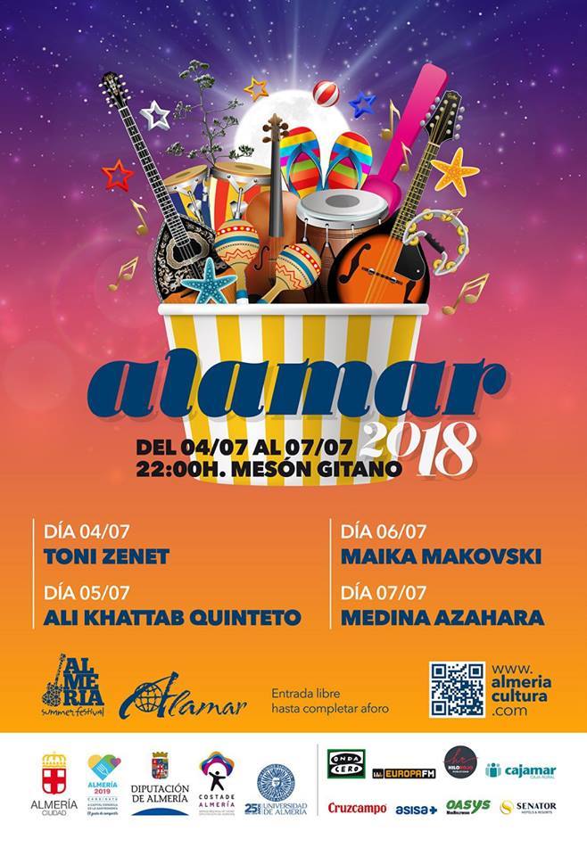 Alamar se celebra esta semana con conciertos de Zenet, Ali Khattab, Maika Makovski y Medina Azahara