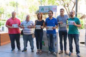Juventudes Socialistas le hacen la campaña de publicidad de las becas a la Junta