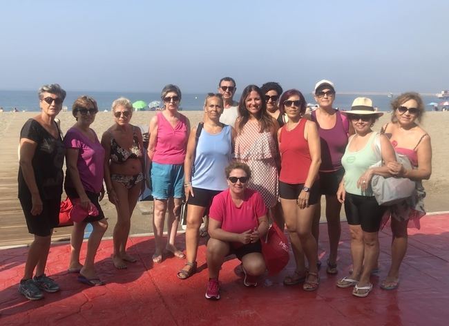 El PSOE lamenta que el PP deje a los mayores sin actividad deportiva en agosto en la playa