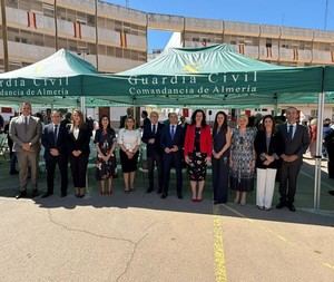 La Guardia Civil celebra su 182 aniversario en Almería