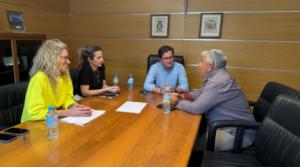 Reunión entre alcalde de El Ejido y feriantes por San Marcos