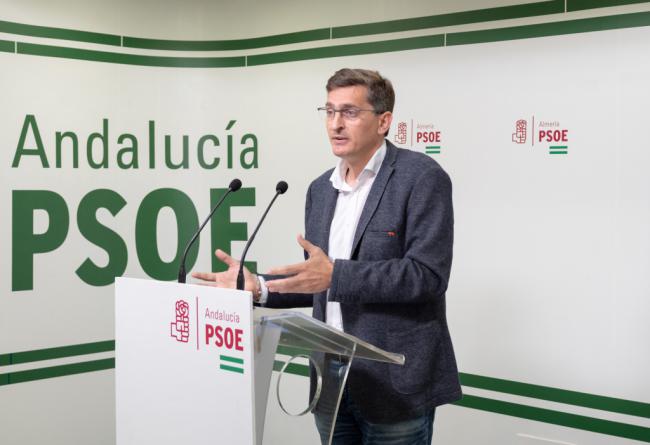 El PSOE denuncia que Almería quedará bloqeuada si no hay presupuesto en la Junta