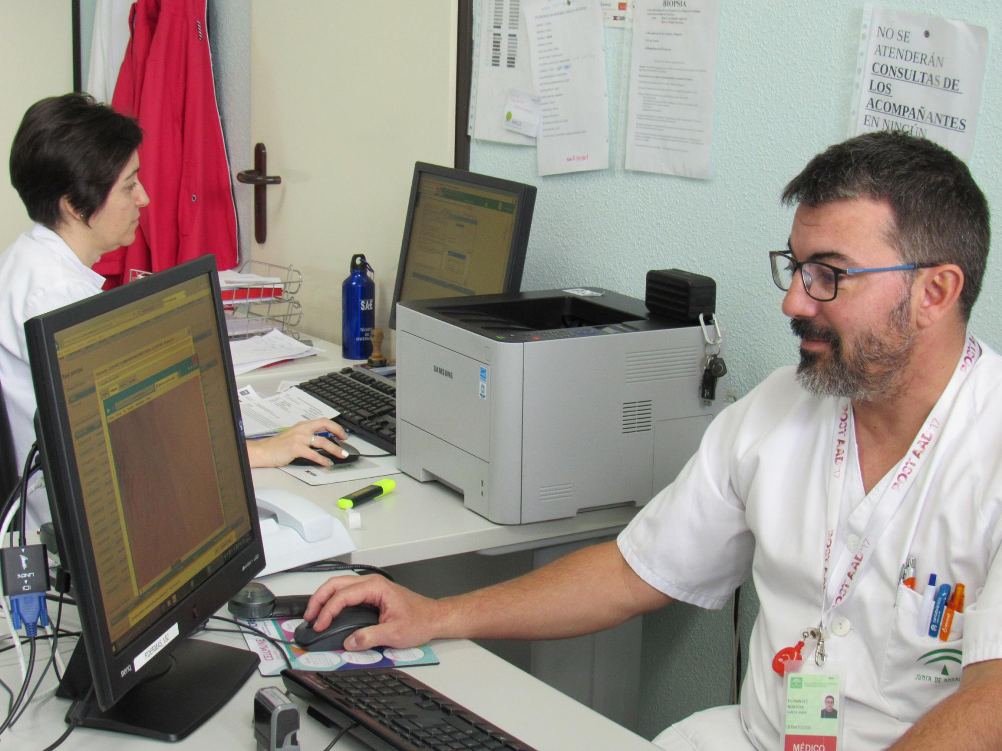 Teledermatología en el Hospital de Poniente
