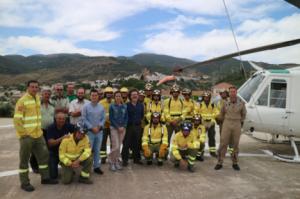 Aránzazu Martín visita el CEDEFO de Serón