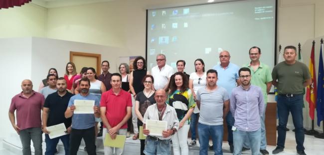 La Escuela del Mármol finaliza dos itinerarios formativos