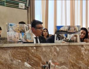 Cs logra el compromiso para hacer un plan de choque contra los grafitis vandálicos
