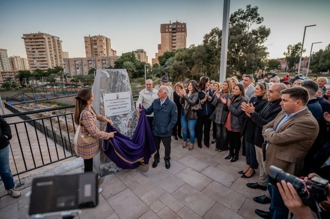 Amat inaugura la Rambla de San Antonio de Aguadulce, un espacio destinado al uso y disfrute de vecinos y visitantes