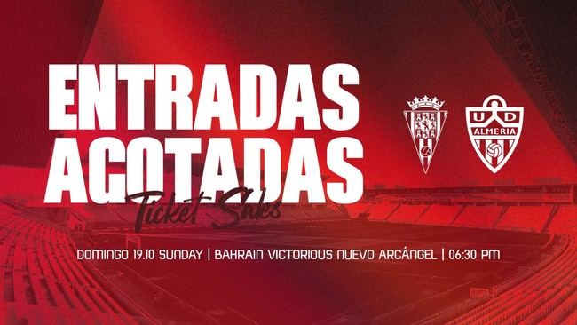 Entradas para Córdoba, agotadas en un abrir y cerrar de ojos