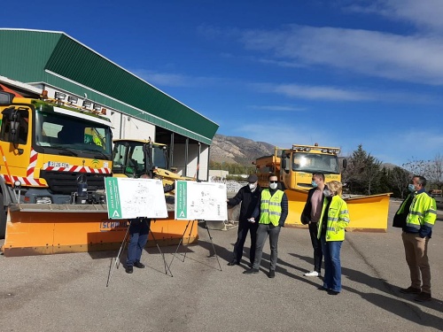 La Junta moviliza 80 efectivos en el Plan de Vialidad Invernal en Almería