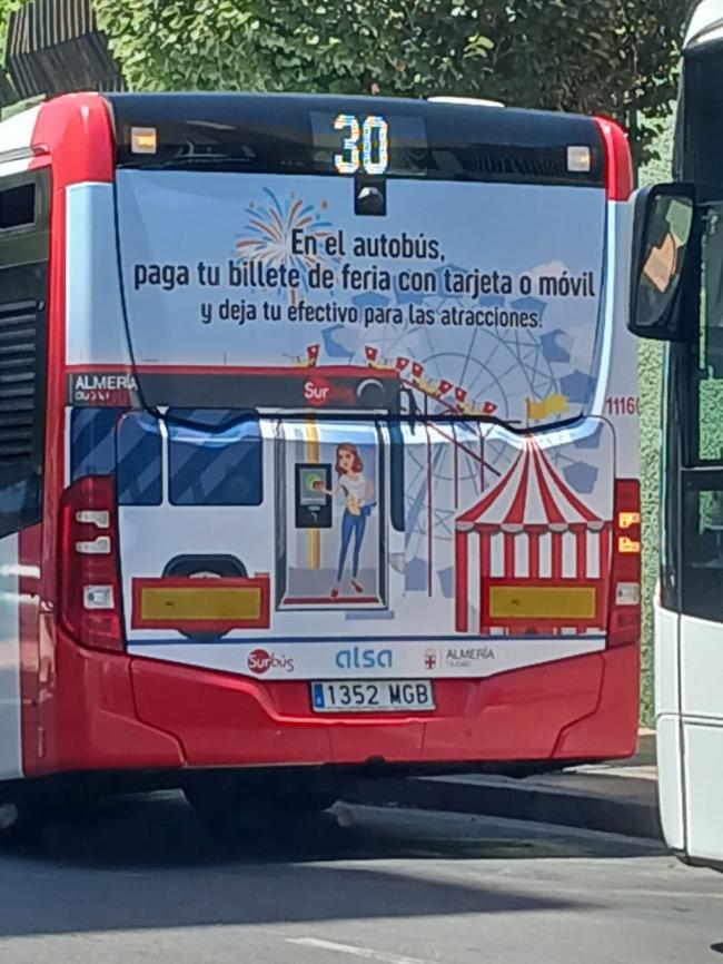 Las líneas especiales de autobús para la Feria registran el mejor dato de la historia