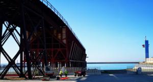 La Autoridad Portuaria de Almería inicia la restauración del Cable Inglés