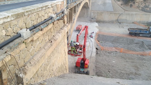 El lunes comienza la rehabilitación del Puente del Río