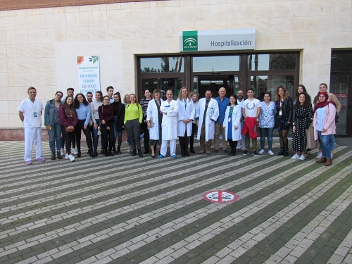 Acogida del alumnado de Enfermería en prácticas en el Hospital de Poniente