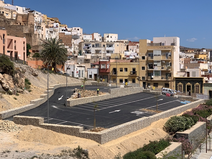 Acabada la estructura del aparcamiento para residentes de la calle Arráez