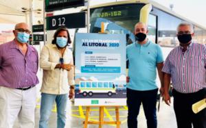 Fomento pone en marcha el segundo programa estival de transporte al litoral