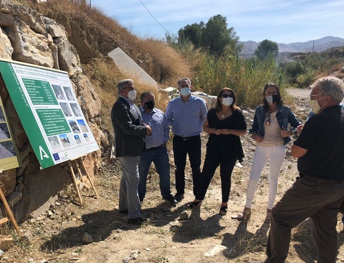 Casi acabada la actuación de 2,7 millones en cauces del Valle del Almanzora