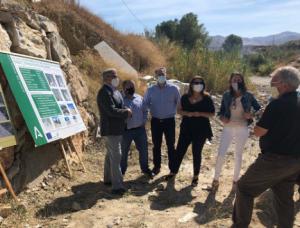 Casi acabada la actuación de 2,7 millones en cauces del Valle del Almanzora