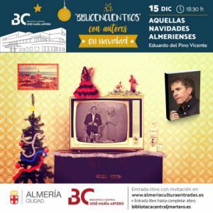 Eduardo del Pino abrirá los ‘Biblioencuentros con autores en Navidad’
