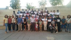 Clausurados los cursos de castellano para extranjeros en Vícar
