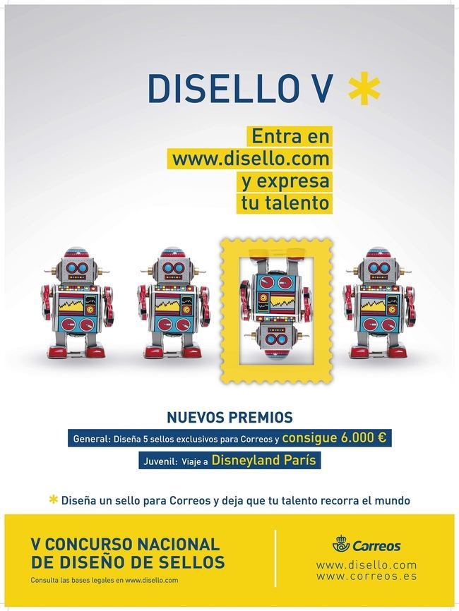 Continúa abierto el plazo para participar en el V Concurso Nacional de Diseño de Sellos “Disello”