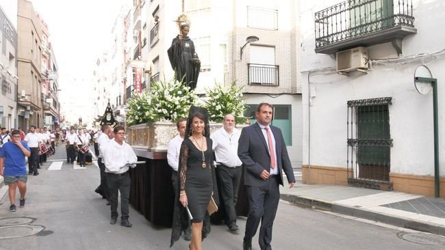 Los patronos de Adra salen en el dia de la Virgen del Mar