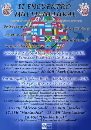 Pulpí presenta la programación del II Encuentro Multicultural