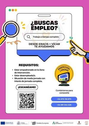 Vícar lanza un nuevo programa para facilitar la búsqueda de empleo