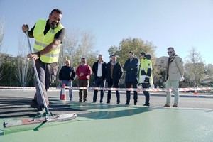 Inician las obras del Bulevar en Cuesta Canela, Olula del Río