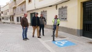 Fin de las obras en la Calle Albéniz de Adra con una inversión de 50.000 euros