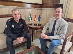 Despedida del comisario Vila tras su labor en Almería