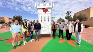 Huércal de Almería renueva el parque infantil de la plaza de los Arrayanes con una inversión de 244.000 euros
