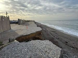El Ejido solicita obras urgentes para la playa de Balerma tras los daños de los temporales